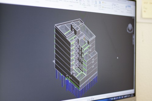 Modélisation 3D d'un immeuble